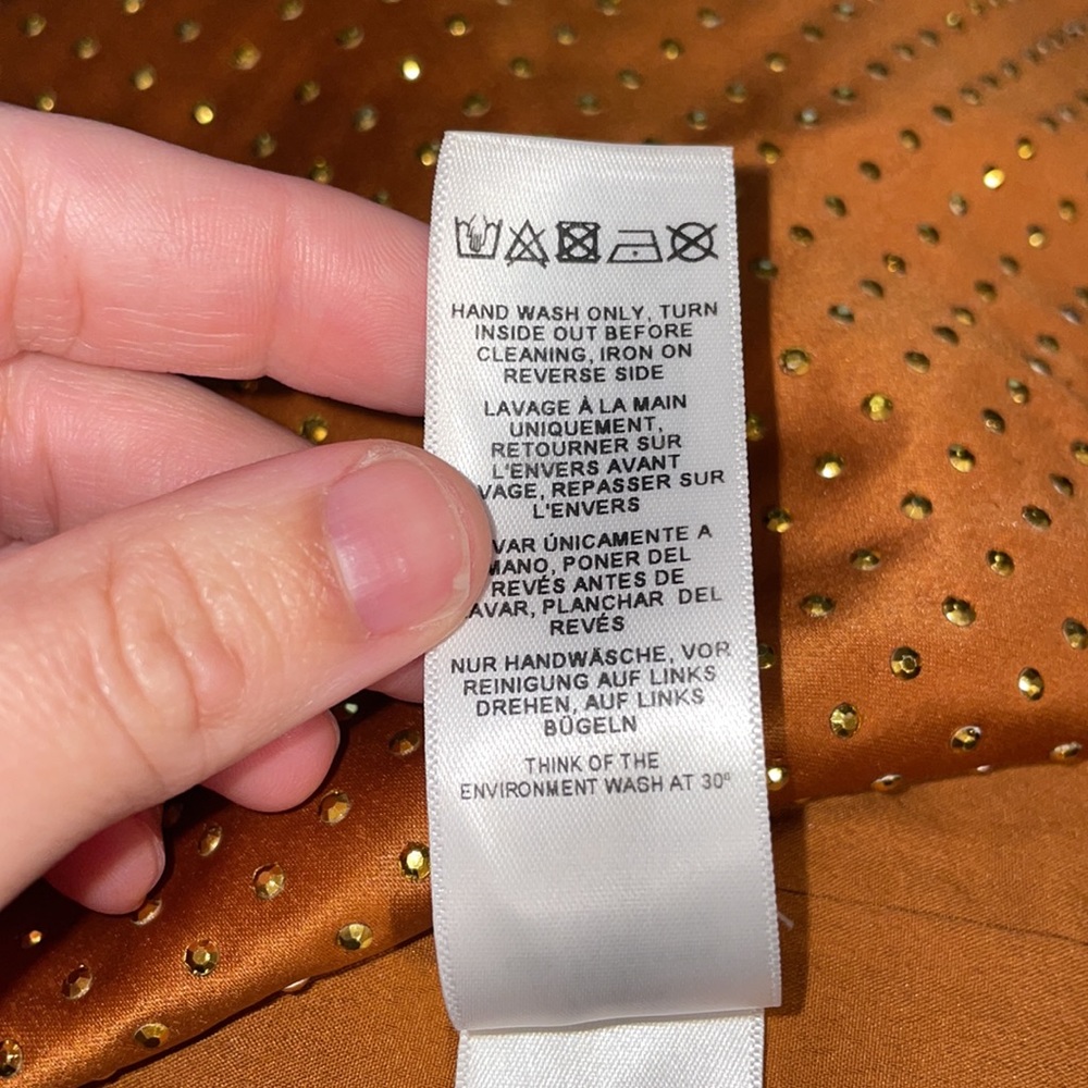 ASOS Mini Shift Dress with Stud Embellishment SZ US 6 EUC - Picture 9 of 9